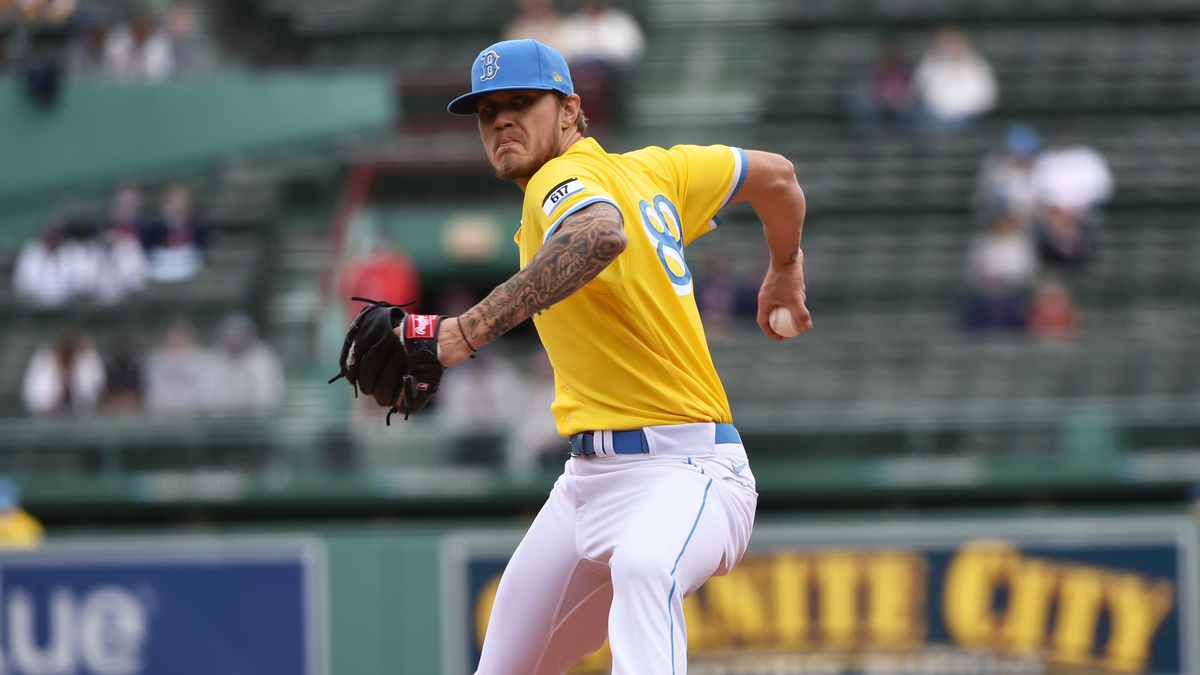 Boston Red Sox starting pitcher Tanner Houck