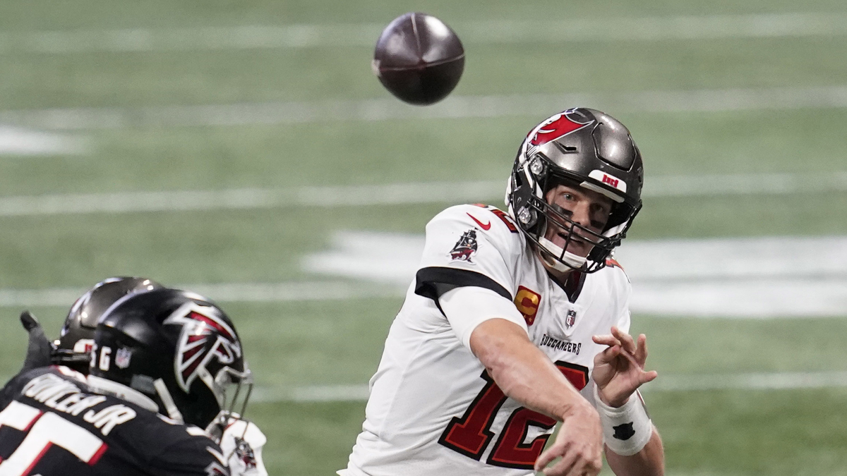Tampa Bay Buccaneers quarterback Tom Brady