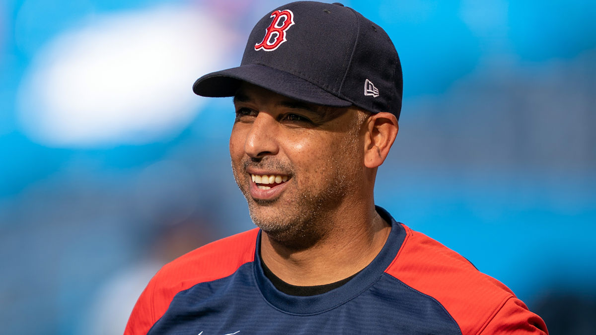Boston Red Sox manager Alex Cora