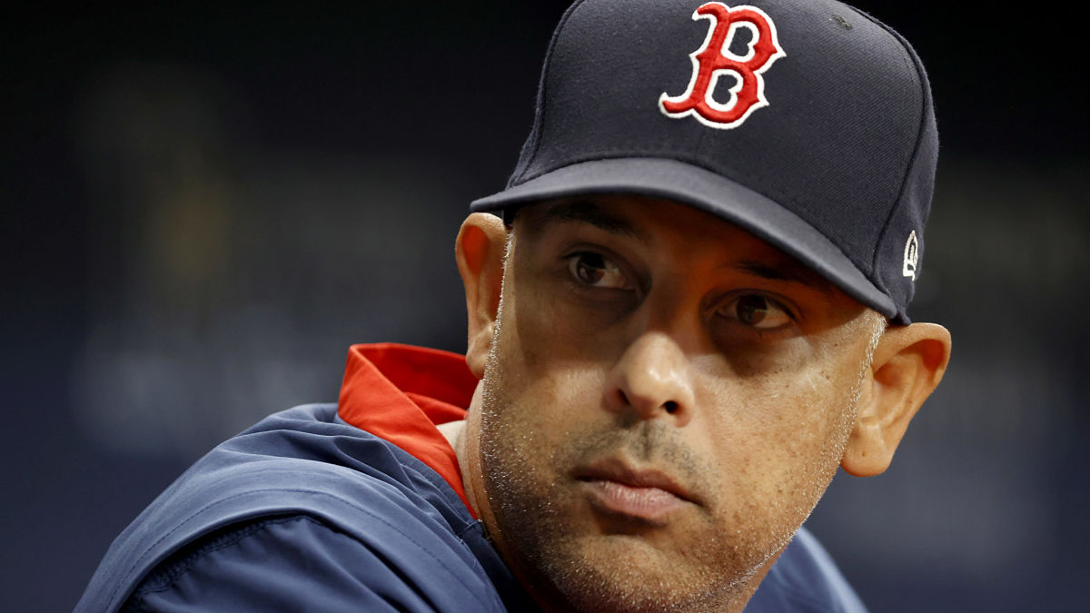 Boston Red Sox manager Alex Cora