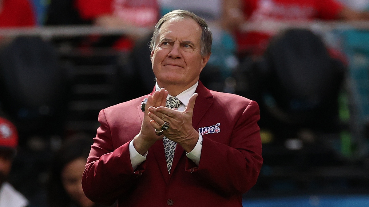 New England Patriots head coach Bill Belichick