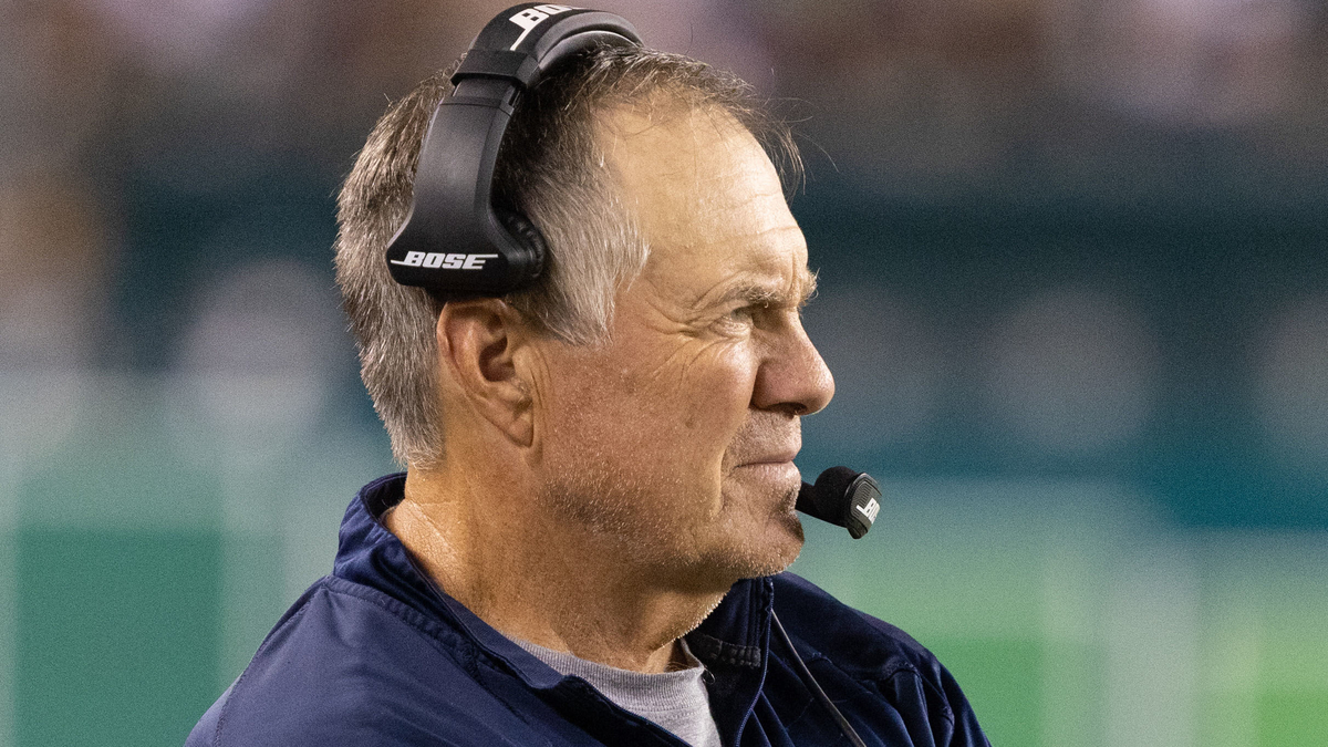 New England Patriots head coach Bill Belichick