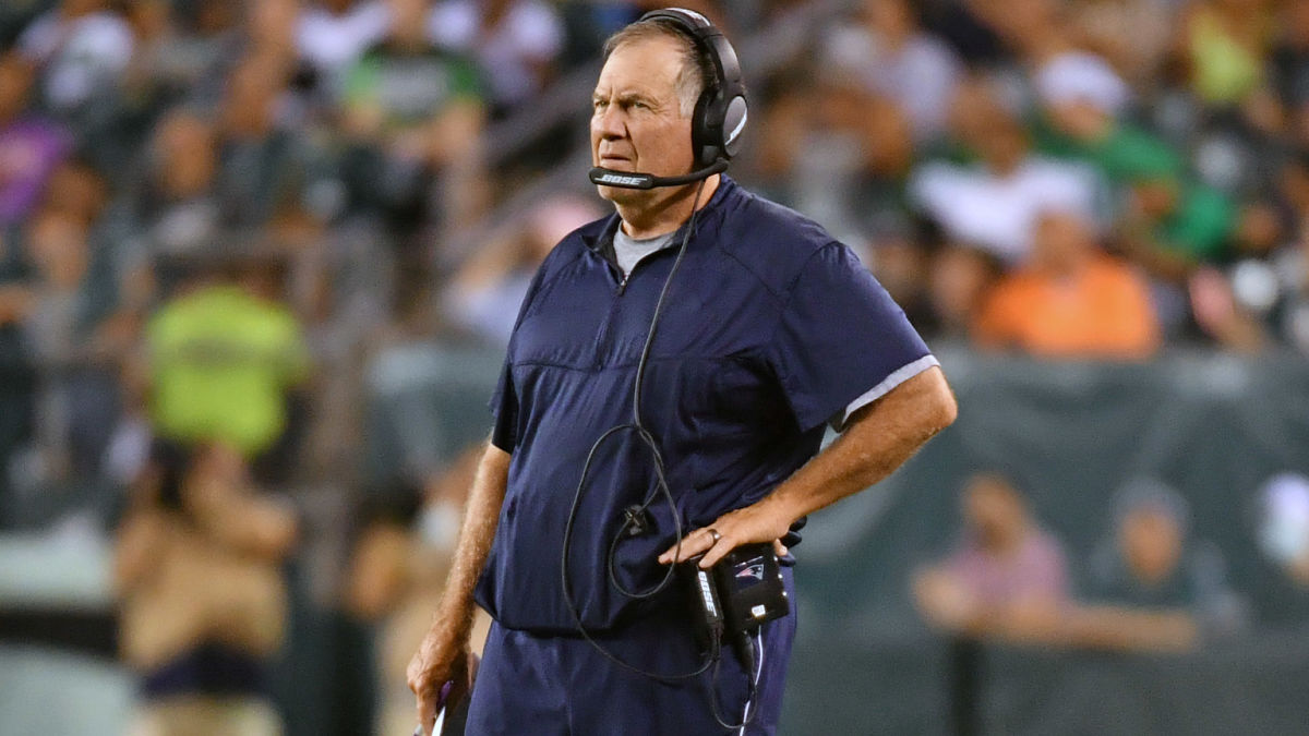 New England Patriots head coach Bill Belichick