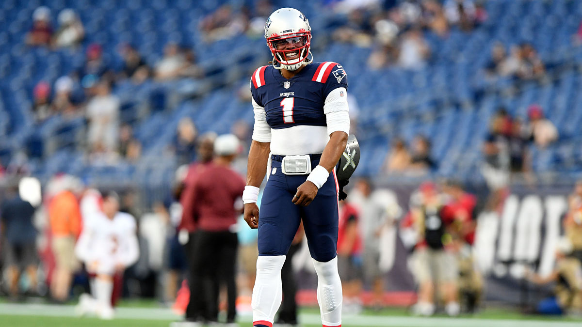 New England Patriots Quarterback Cam Newton