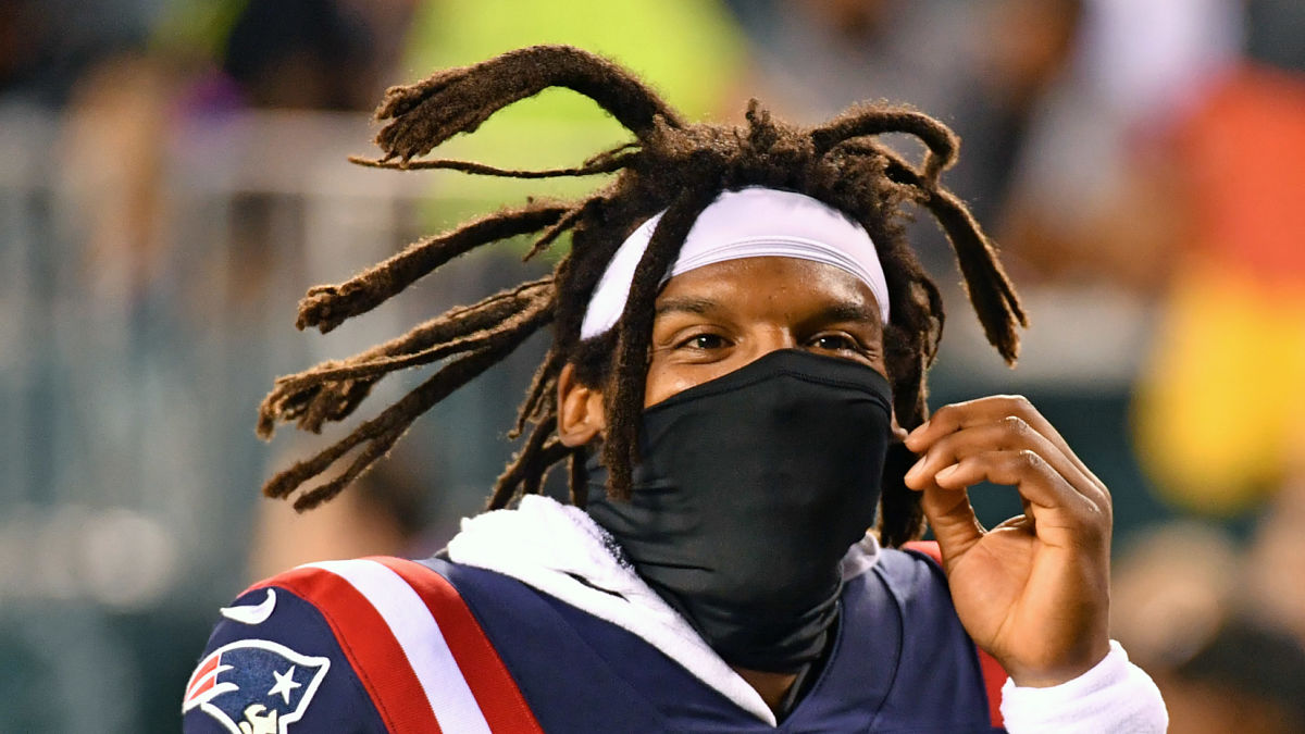 Former New England Patriots quarterback Cam Newton