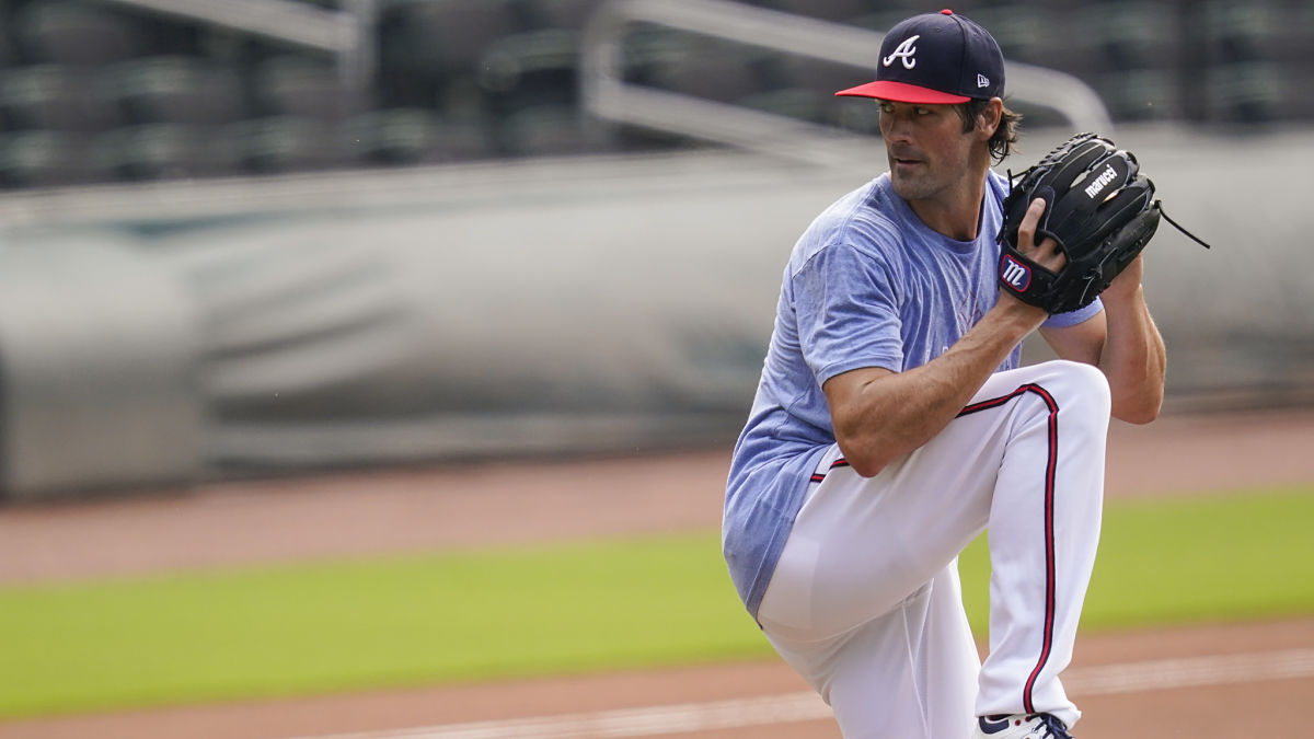Los Angeles Dodgers pitcher Cole Hamels