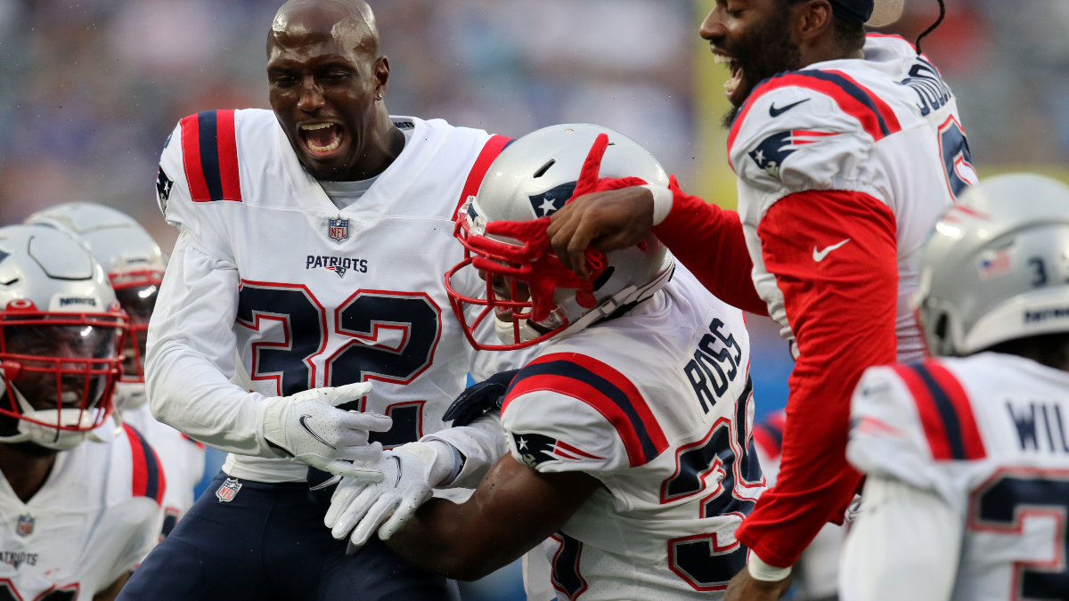 New England Patriots safety D'Angelo Ross