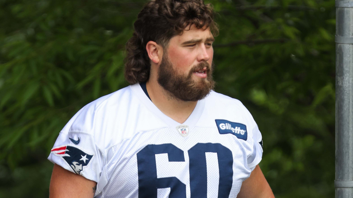 New England Patriots center David Andrews