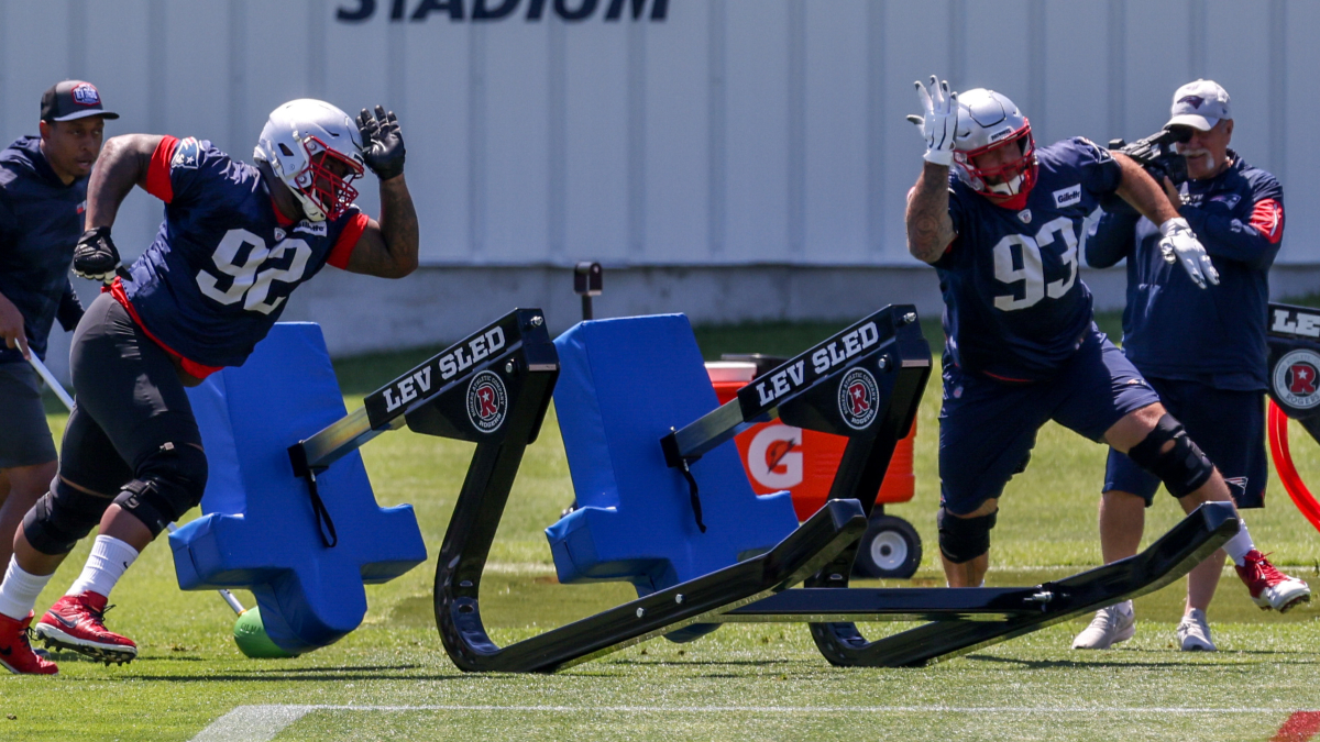 New England Patriots defensive lineman Davon Godchaux