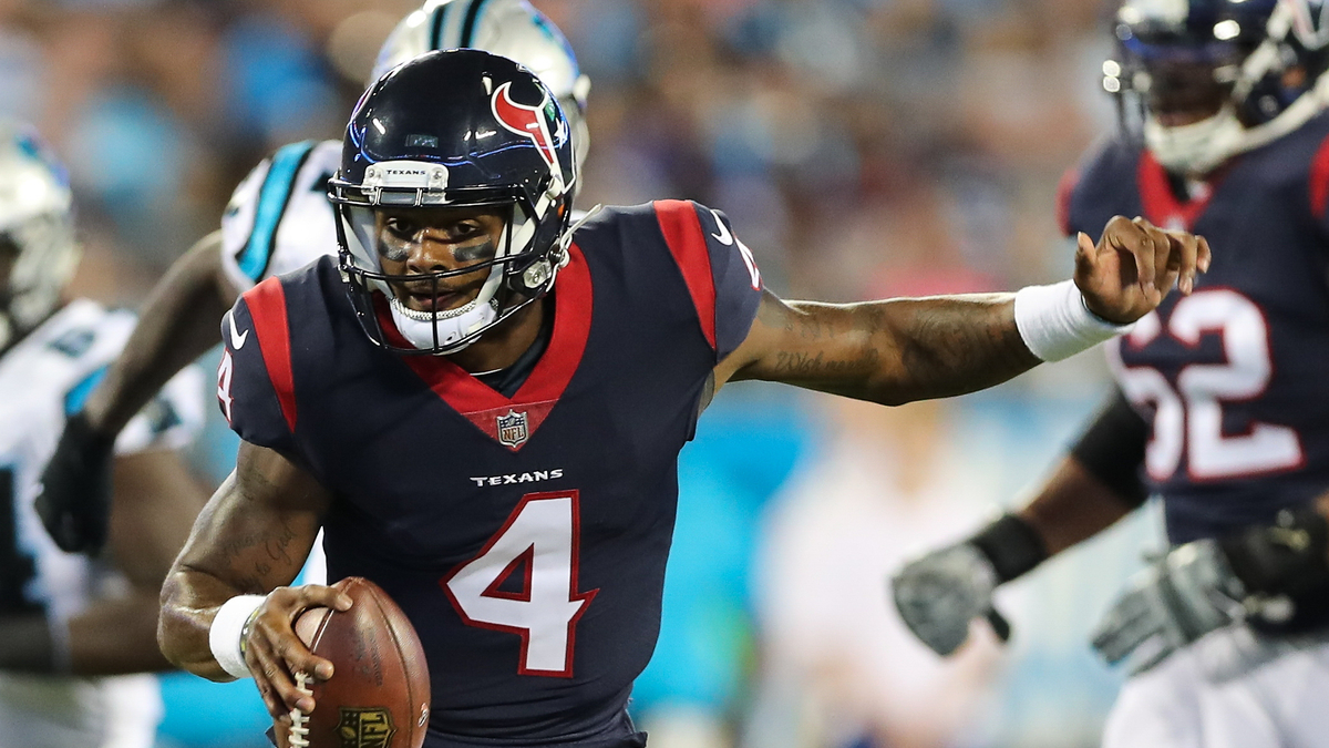 Houston Texans quarterback Deshaun Watson