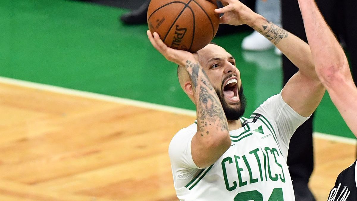 Boston Celtics wing Evan Fournier