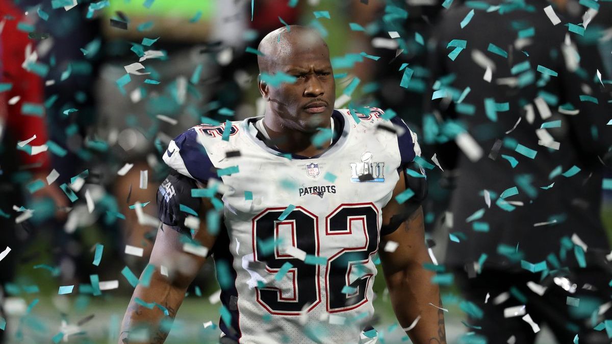 Retired NFL linebacker James Harrison