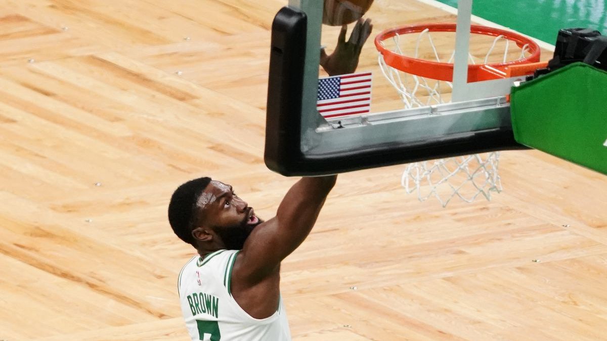 Boston Celtics wing Jaylen Brown