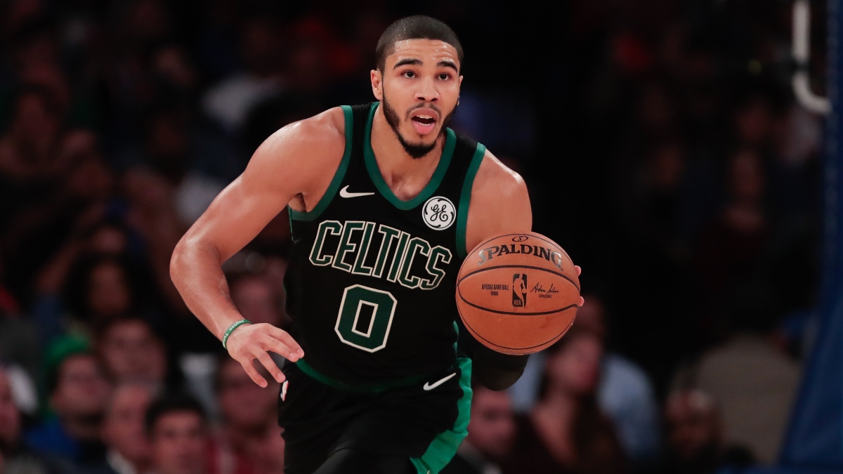 Boston Celtics star Jayson Tatum