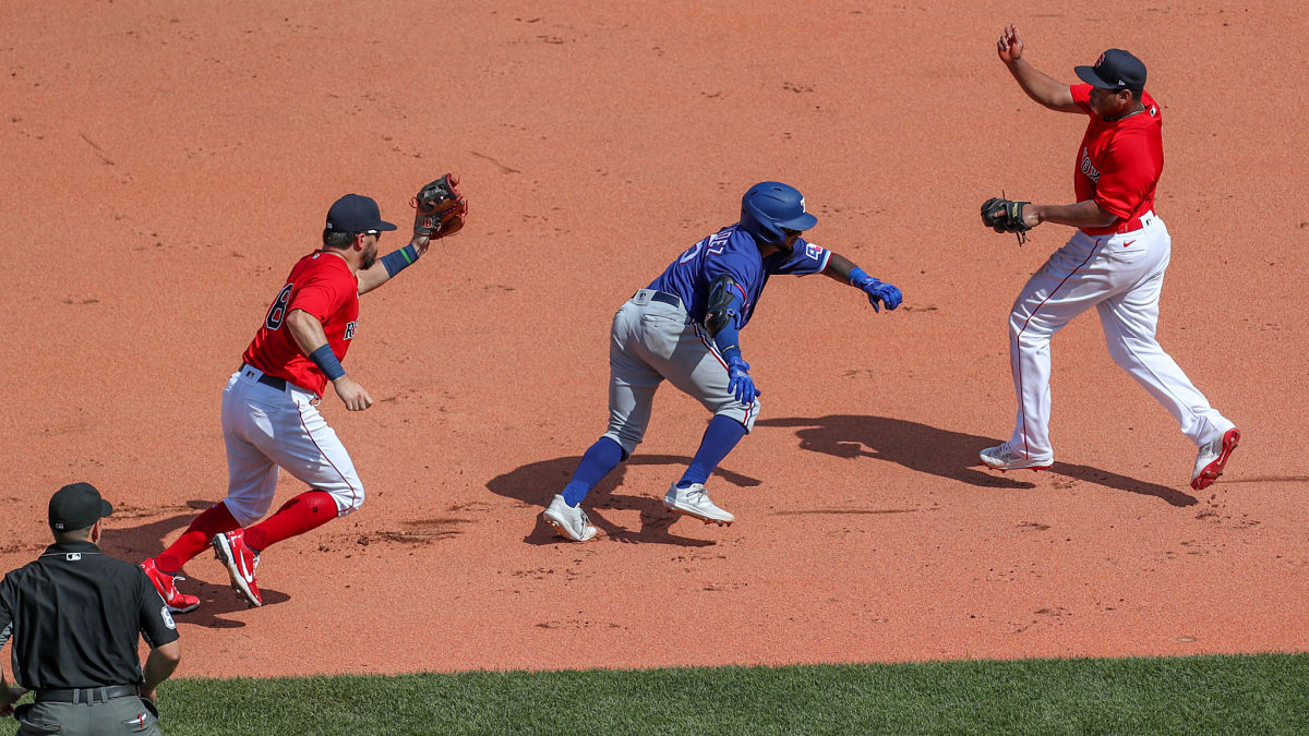 Boston Red Sox outfielder Kyle Schwarber