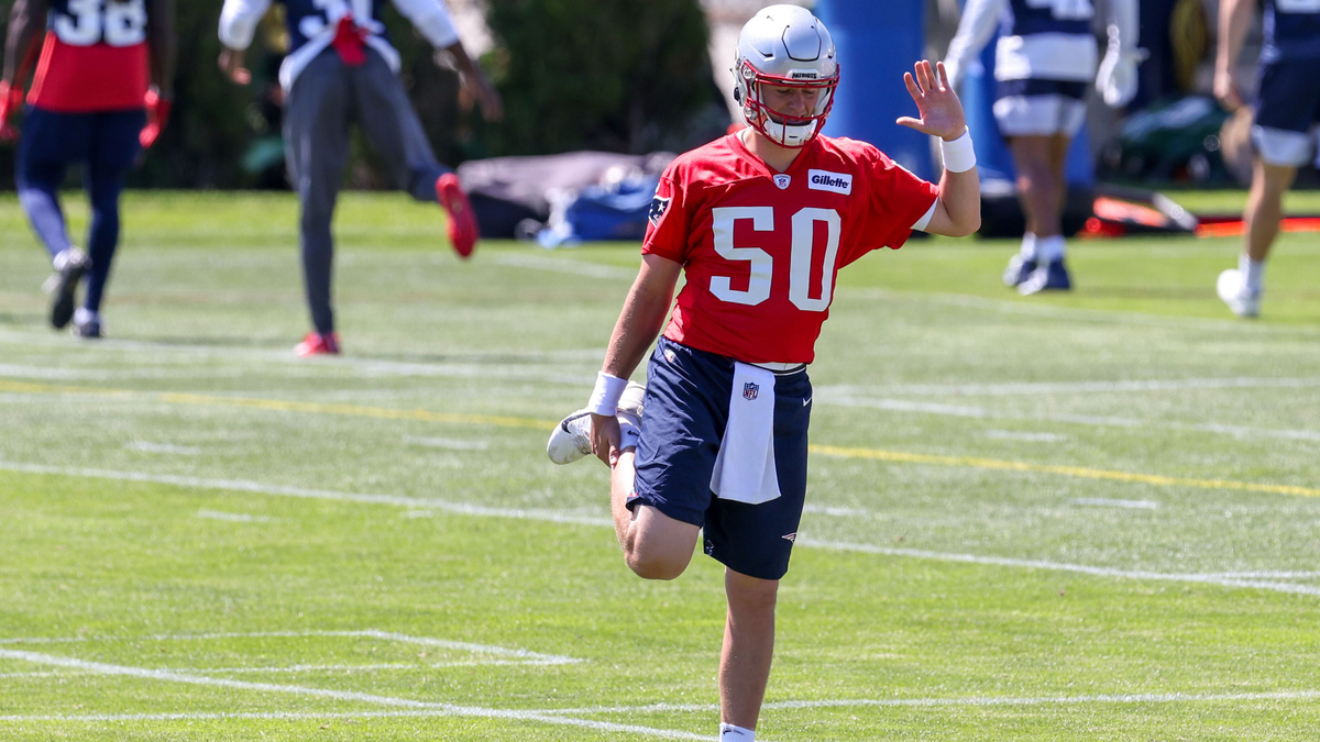 New England Patriots quarterback Mac Jones
