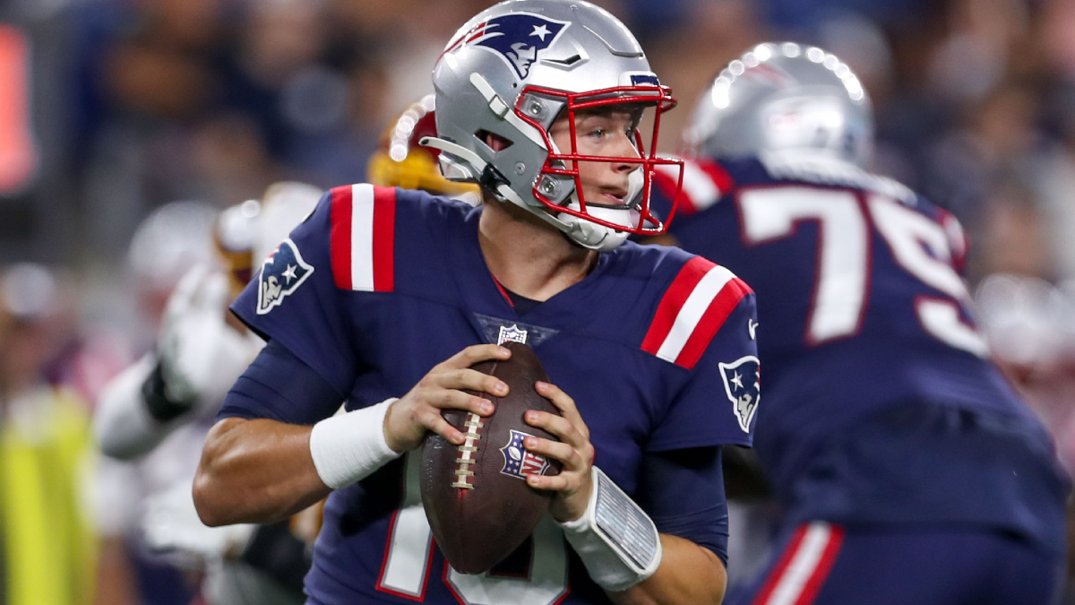 New England Patriots quarterback Mac Jones
