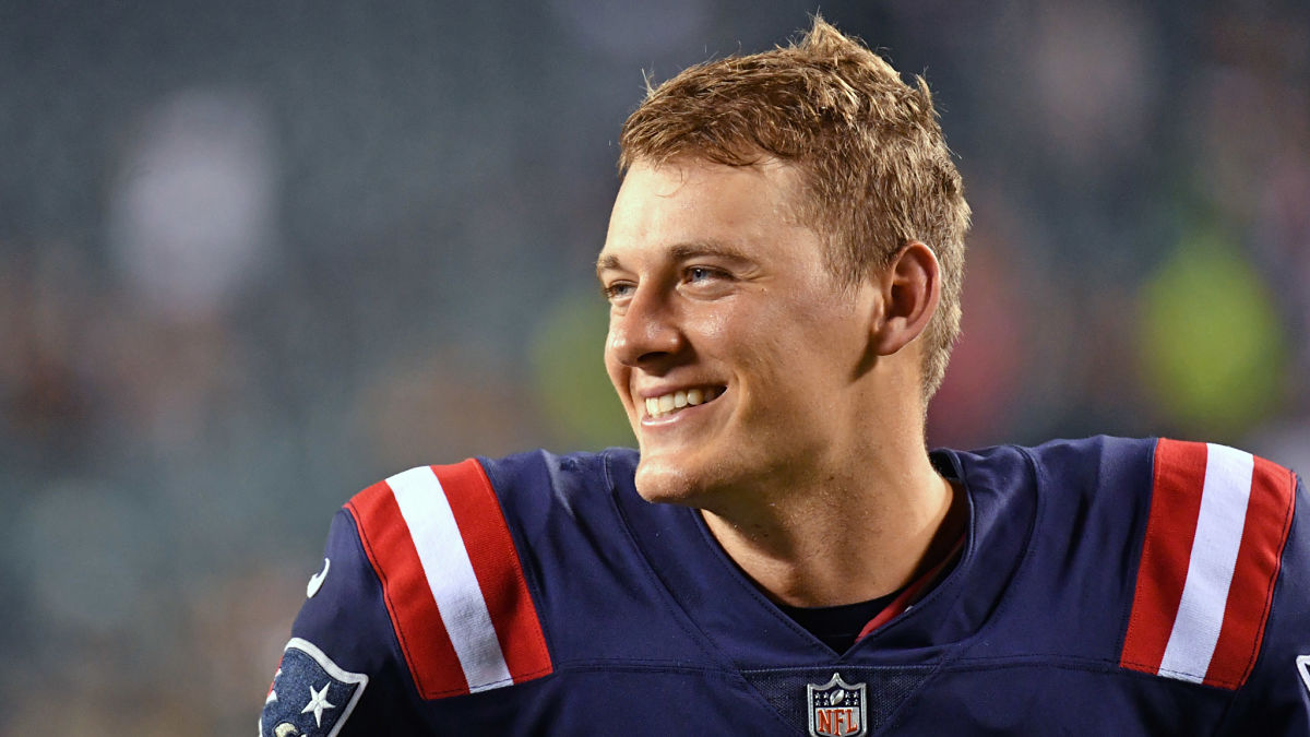 New England Patriots quarterback Mac Jones