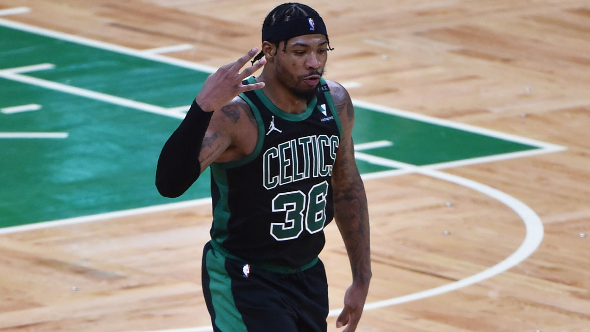 Boston Celtics guard Marcus Smart