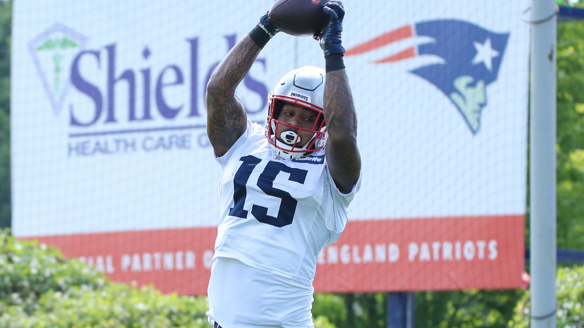 New England Patriots wide receiver N'Keal Harry