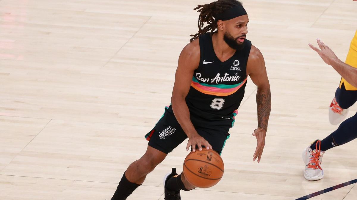 San Antonio Spurs guard Patty Mills