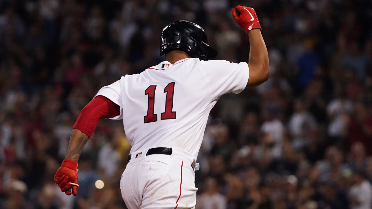 Boston Red Sox third baseman Rafael Devers