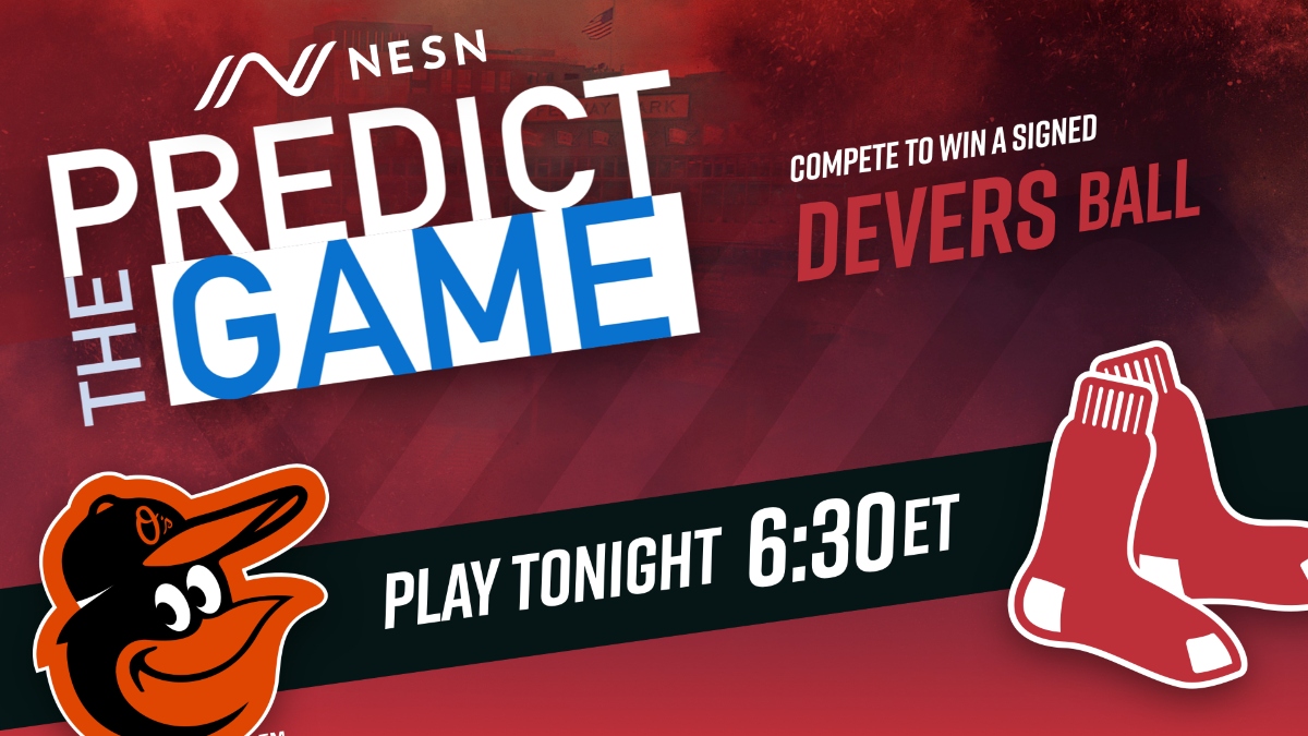 Boston Red Sox vs. Baltimore Orioles "Predict The Game"