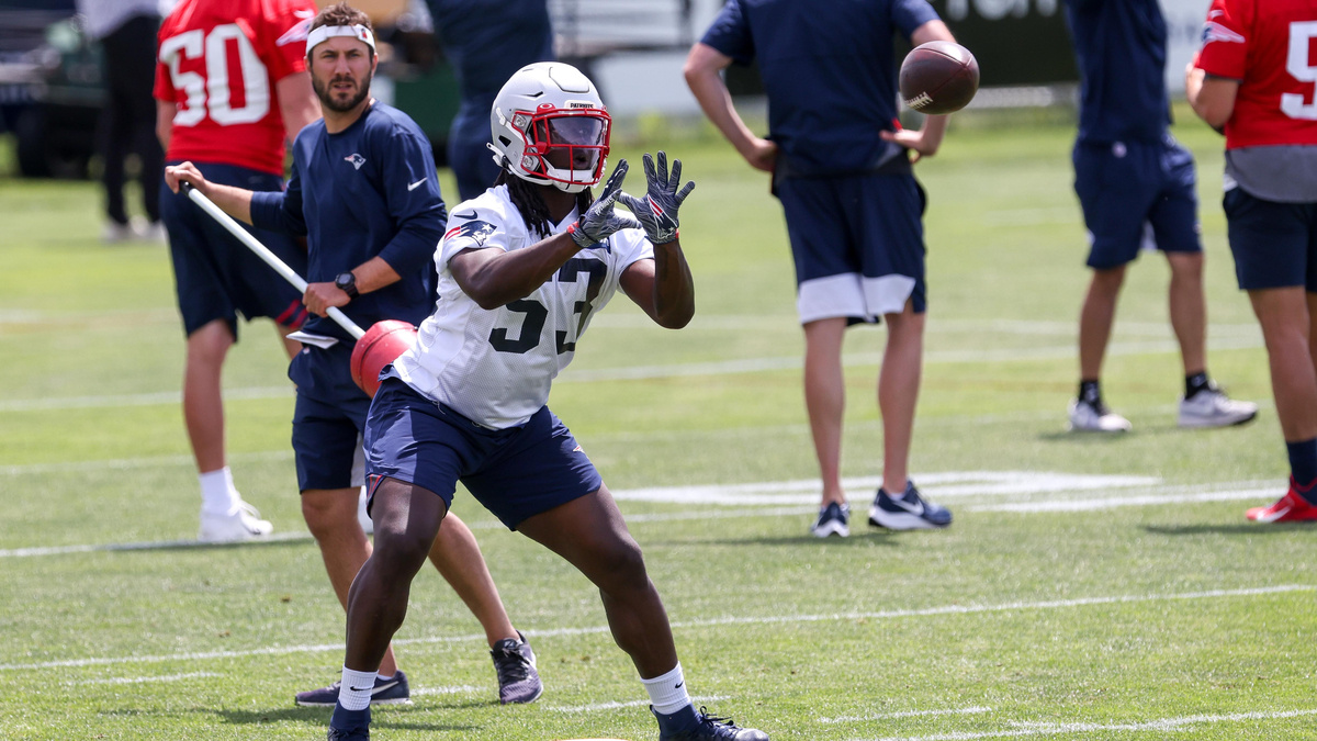 New England Patriots Running Back Rhamondre Stevenson