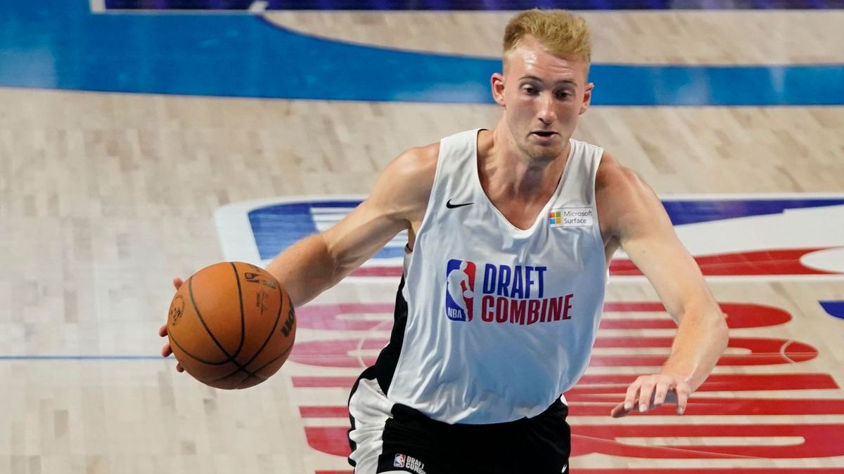 Boston Celtics two-way forward Sam Hauser