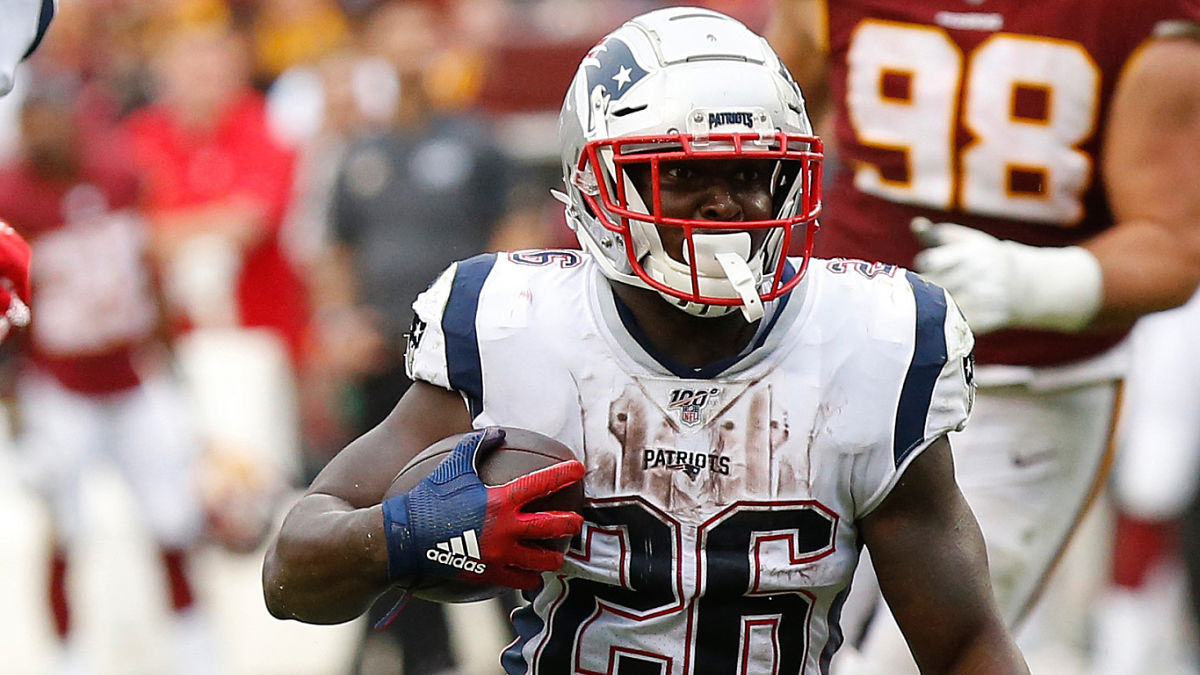 Los Angeles Rams running back Sony Michel