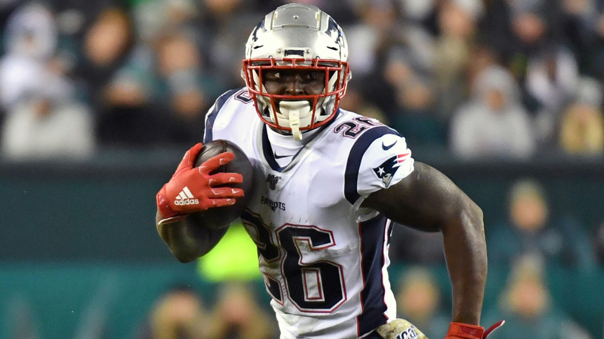 Los Angeles Rams running back Sony Michel