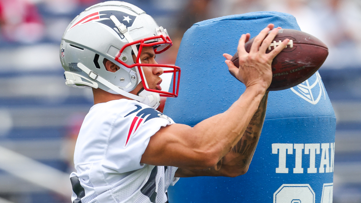 New England Patriots receiver Tre Nixon