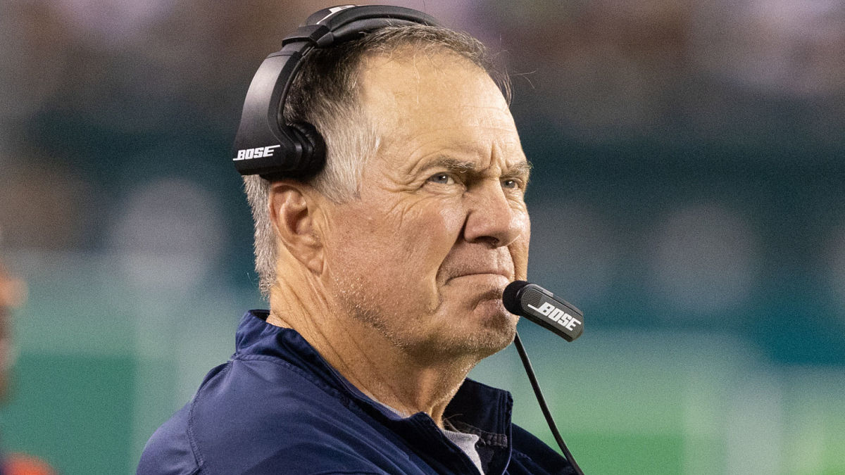 New England Patriots head coach Bill Belichick