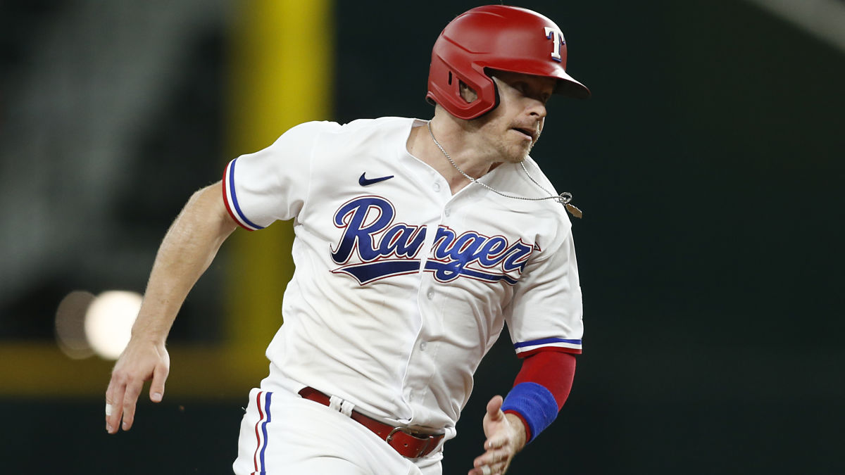 Texas Rangers utility man Brock Holt