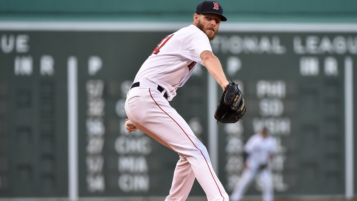 Boston Red Sox pitcher Chris Sale