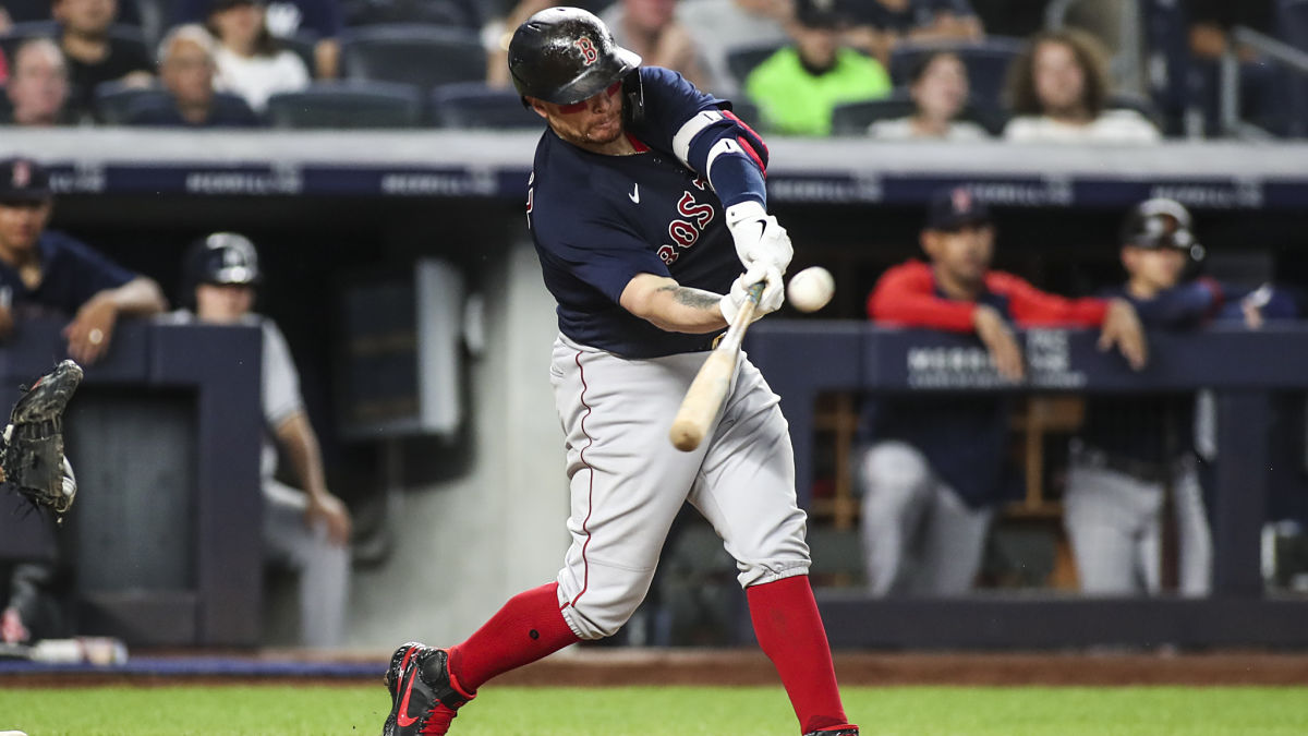 Boston Red Sox catcher Christian Vázquez