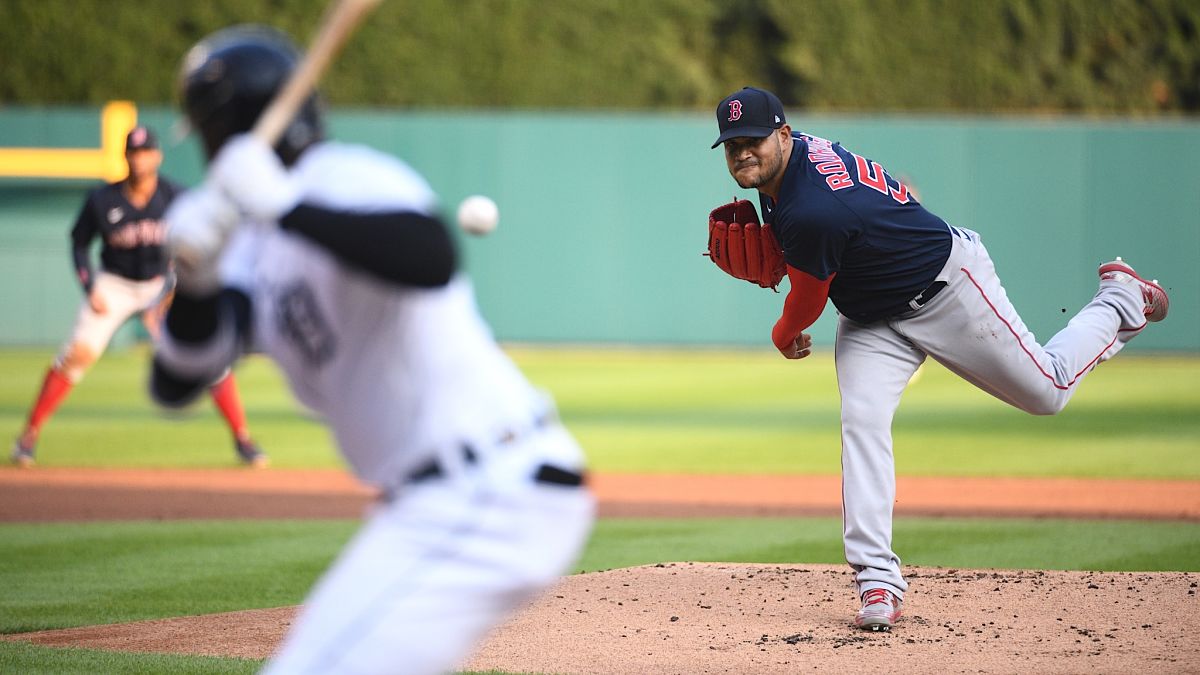 Boston Red Sox starting pitcher Eduardo Rodriguez