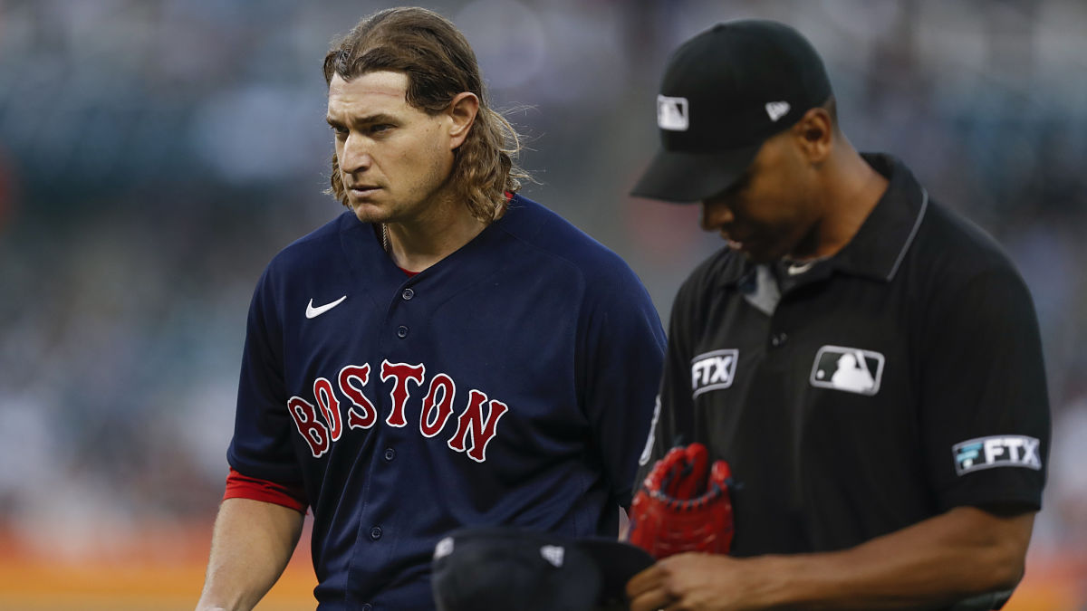 Boston Red Sox pitcher Garrett Richards
