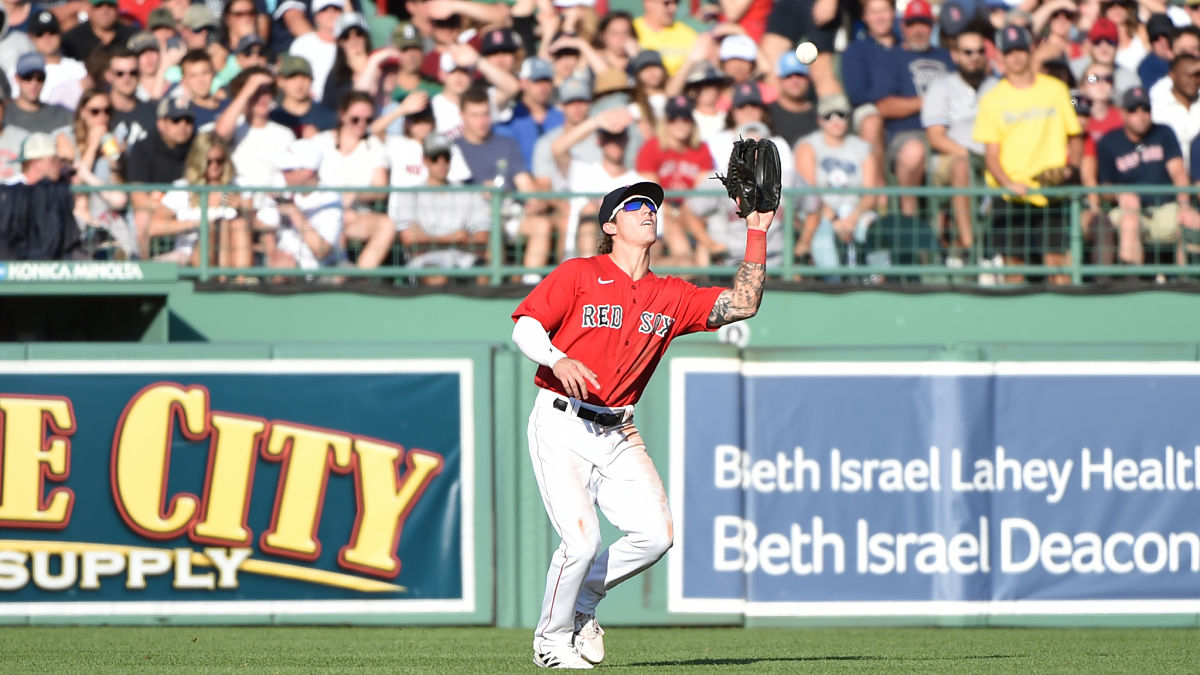 Boston Red Sox outfielder Jarren Duran