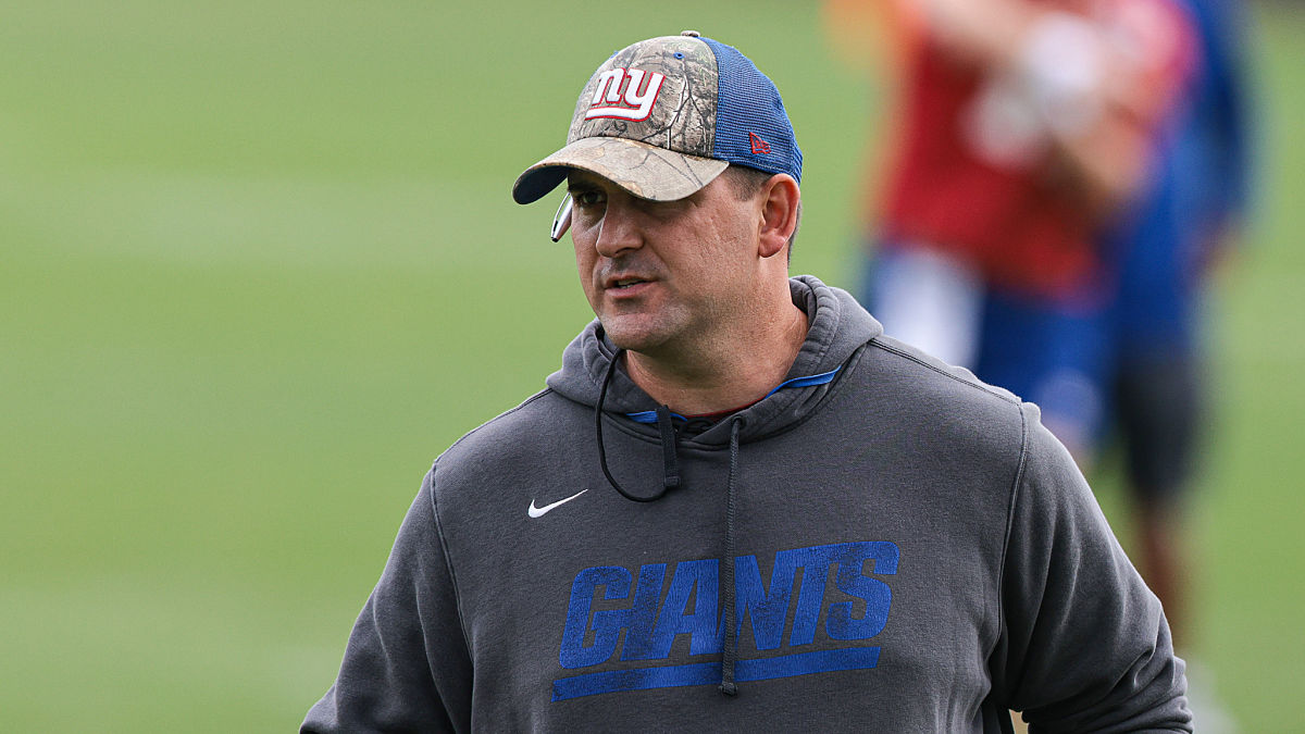 New York Giants head coach Joe Judge