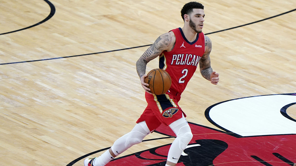 Chicago Bulls guard Lonzo Ball