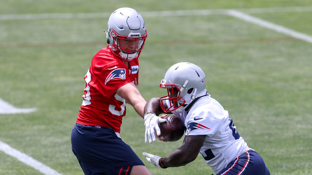 New England Patriots quarterback Mac Jones