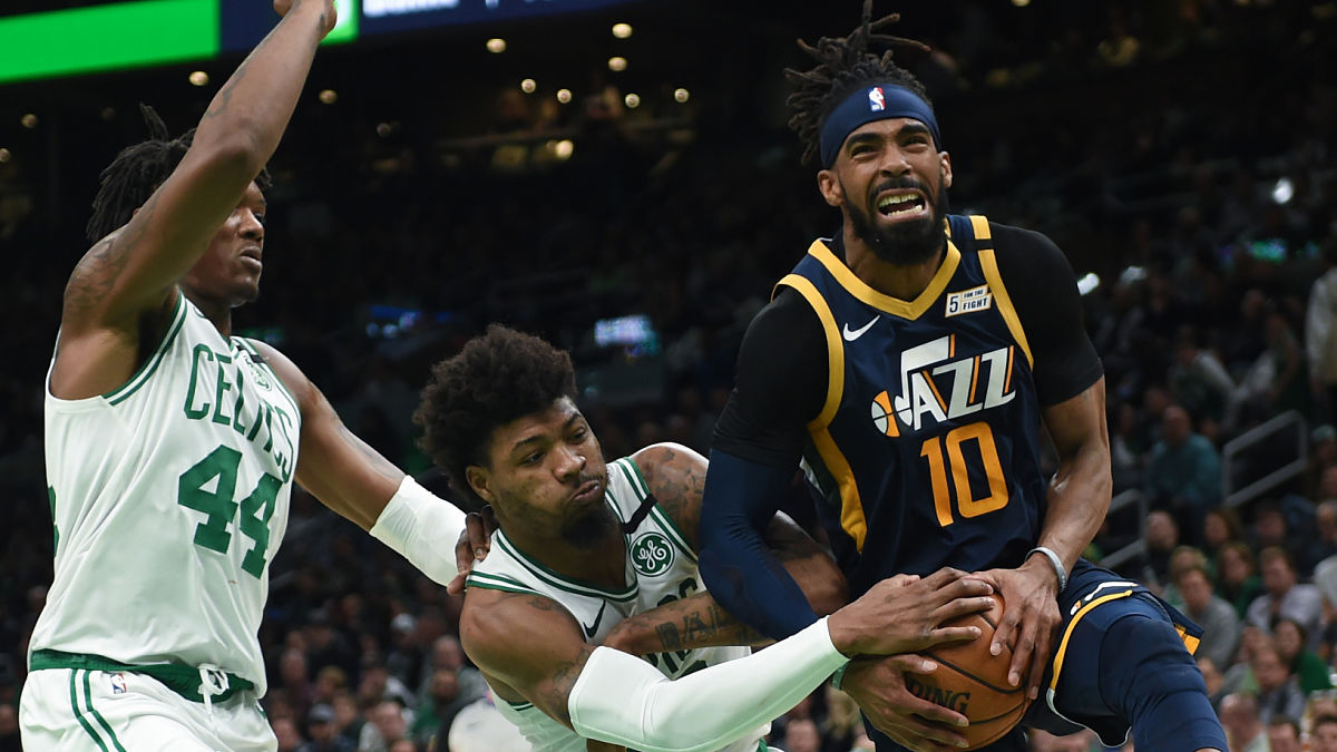 Utah Jazz guard Mike Conley
