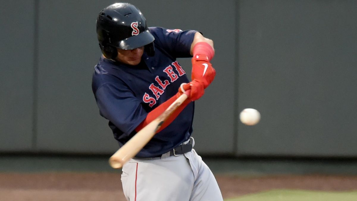 Boston Red Sox infielder Nick Yorke