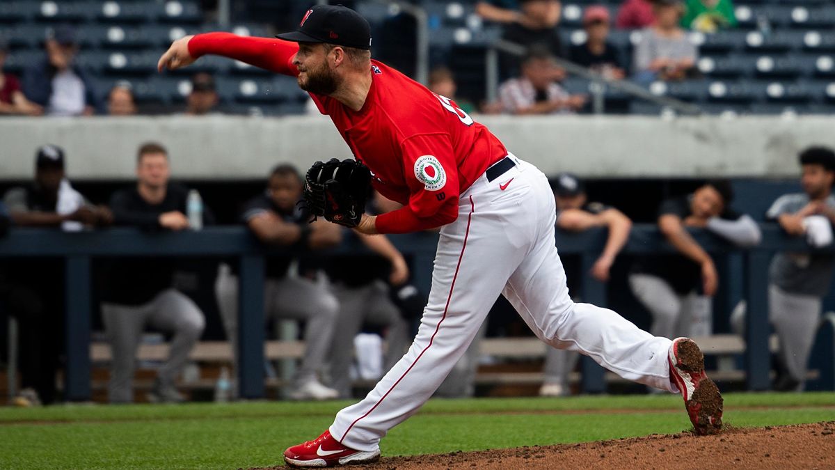 Boston Red Sox pitcher Ryan Brasier