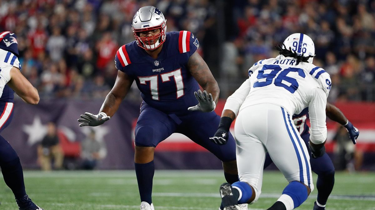 New England Patriots offensive tackle Trent Brown