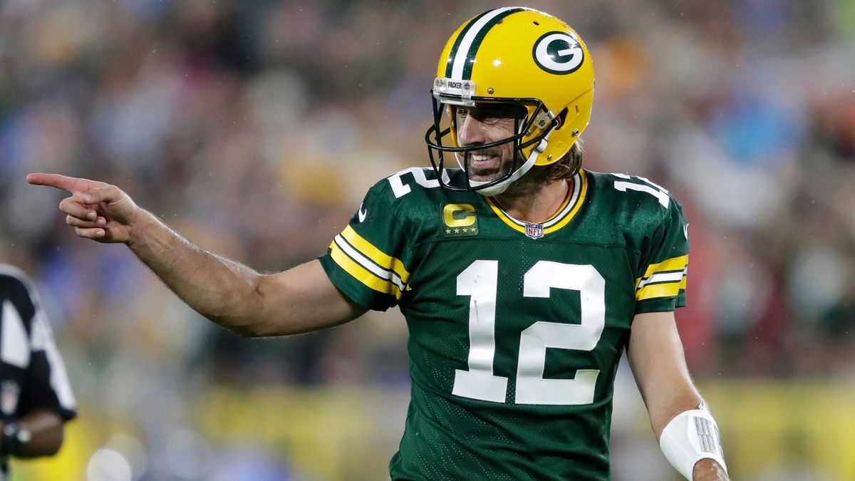 Green Bay Packers quarterback Aaron Rodgers