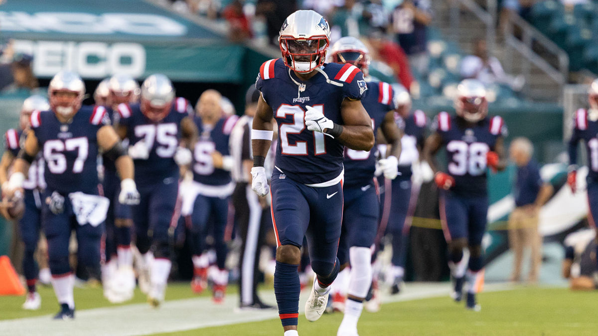 New England Patriots defensive back Adrian Phillips