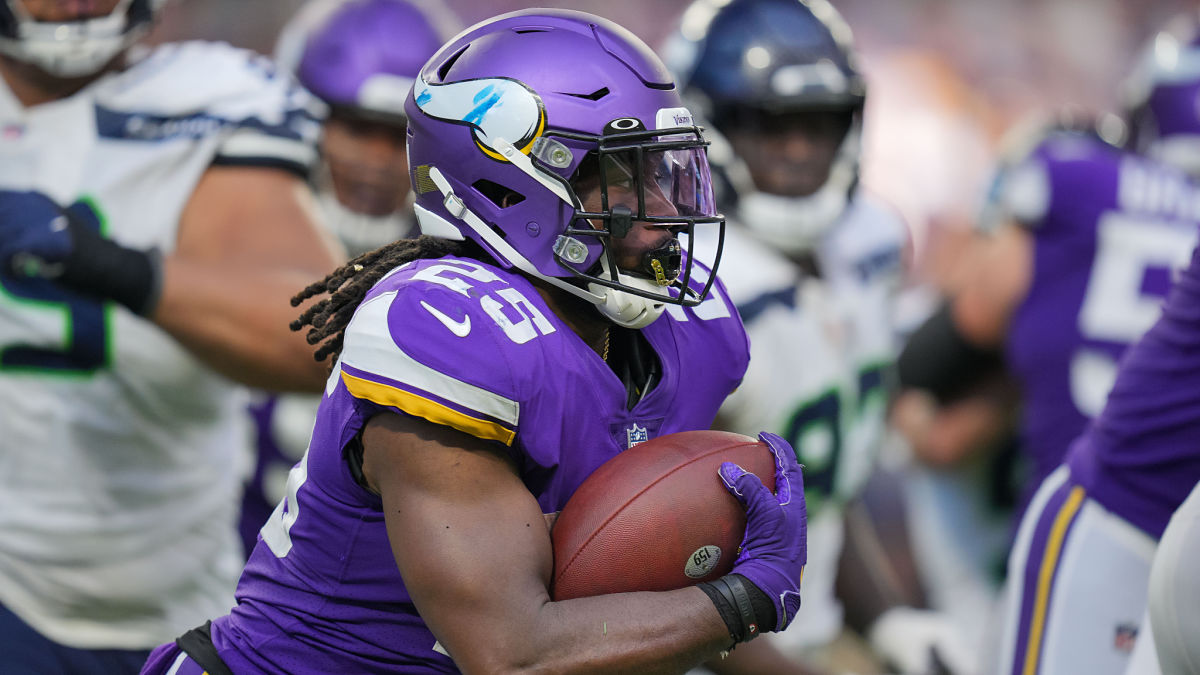 Minnesota Vikings running back Alexander Mattison