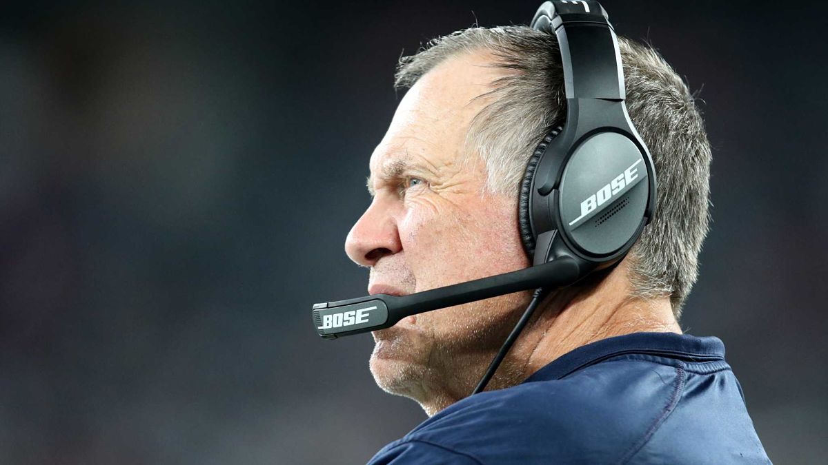 New England Patriots head coach Bill Belichick